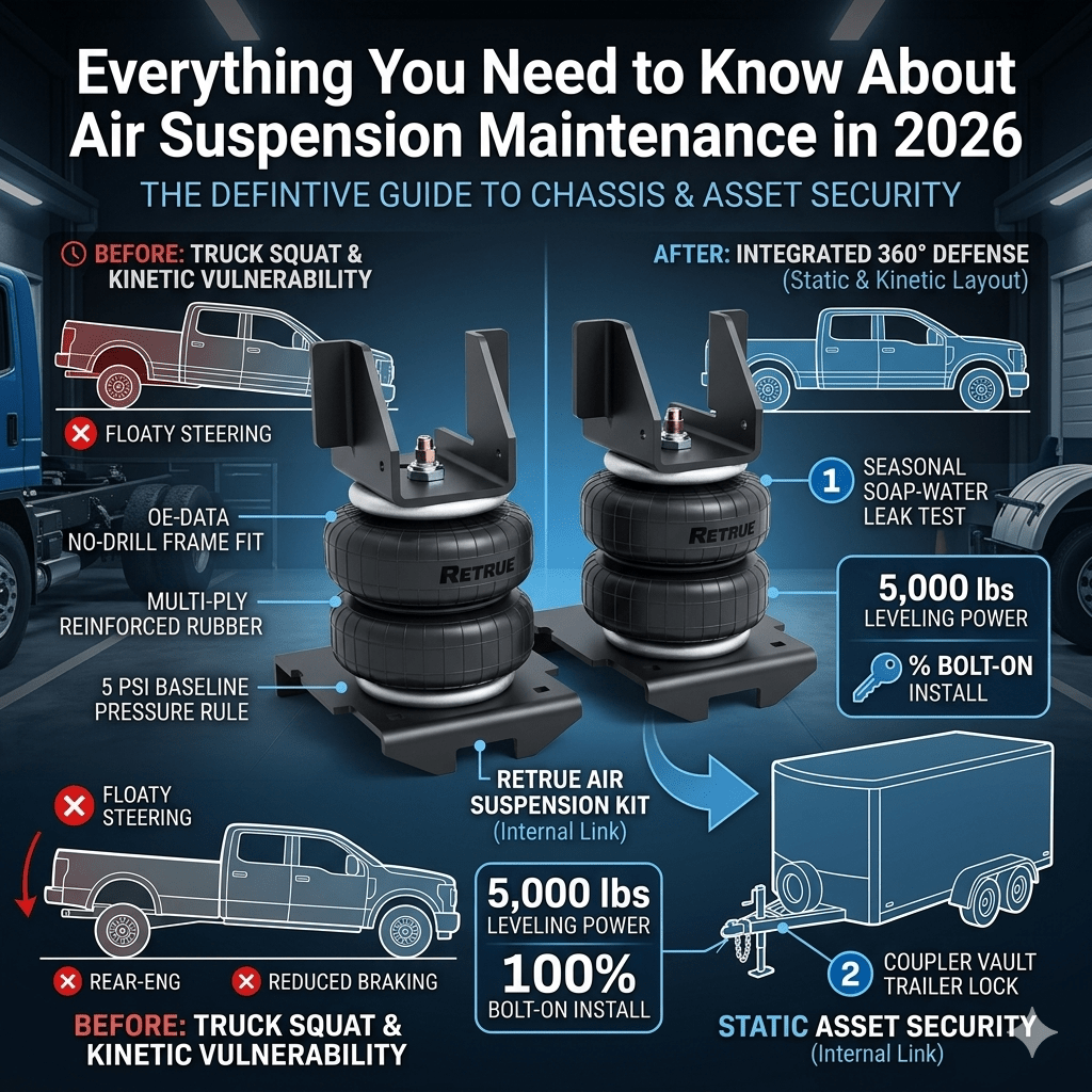 Coilover Leveling Kit Air Suspension Maintenance Guide | 2026 Truck Technical – RETRUE