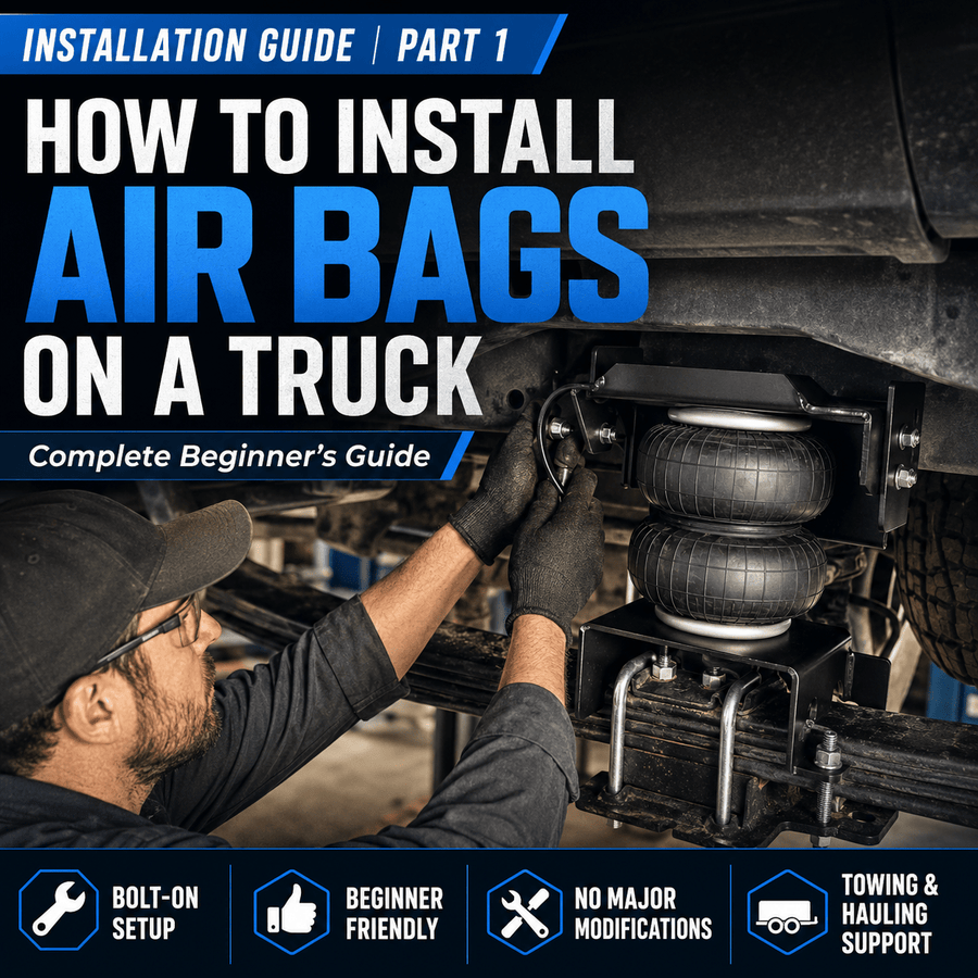 Truck Air Suspension Installation Guide | Part 1: How to Install Air Bags on a Truck: Complete Beginner’s Guide - RETRUE