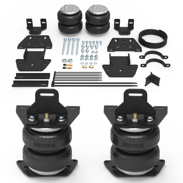 RETRUE Rear Air Bags Suspension Kit for Toyota Tundra 2022-2025 Truck Towing, 5000 Lbs of Load Leveling Capacity, Replacement for Firestone 2628 Ride Rite Airbags for Trucks Rear Suspension