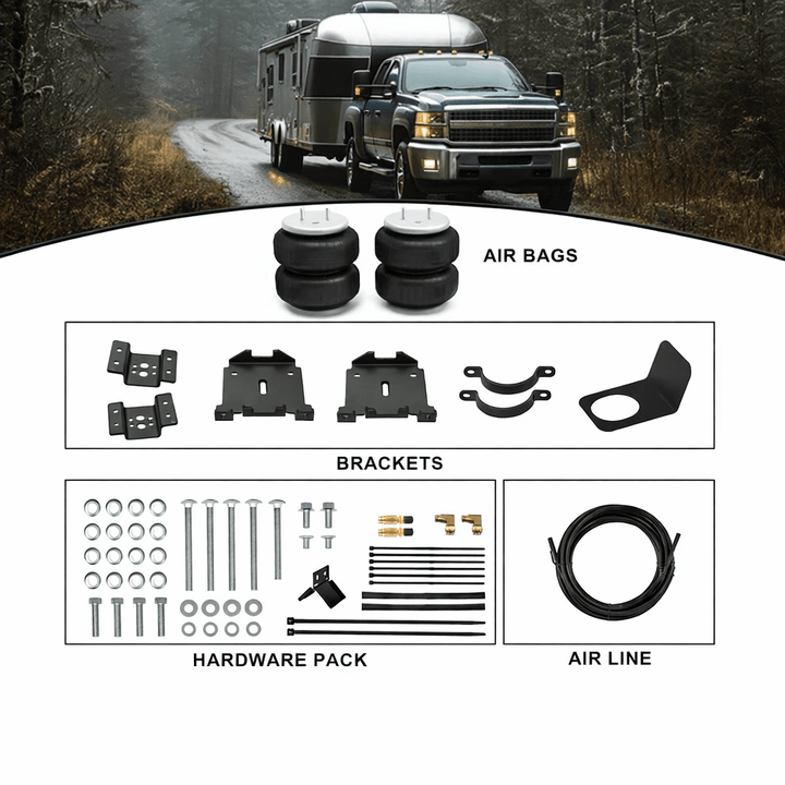 DEEAGLE 57275 Air Bags Suspension Kit For 2001-2010 Chevrolet Silverado