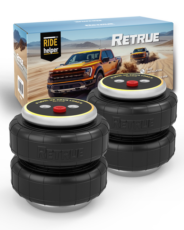 Lot de 2 coussins de suspension pneumatique de rechange pour Firestone Ride-Rite 2582 et RAS2582 