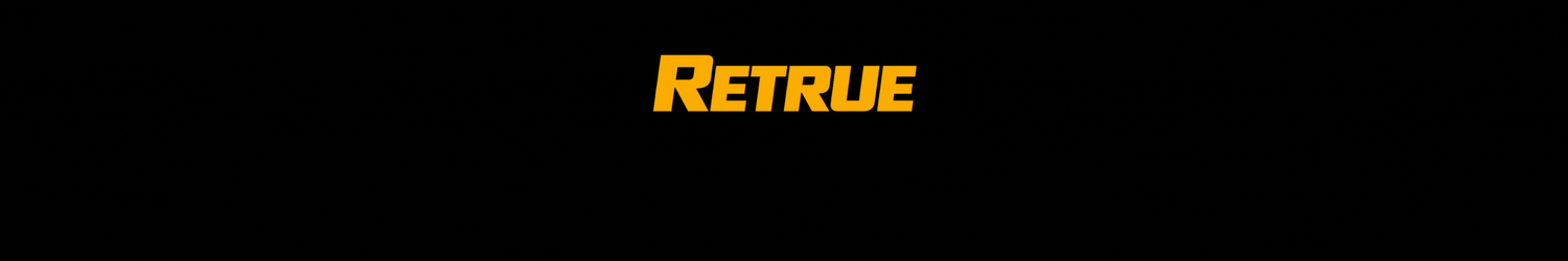 RETRUE brand banner for air suspension kits, truck load leveling systems, air bag suspension products, towing support, and heavy-duty hauling upgrades