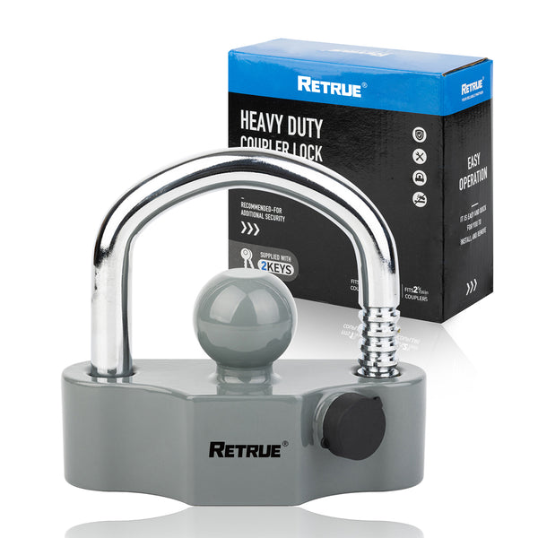 Best Trailer Tongue Lock Heavy Duty Trailer Hitch Lock - Anti - Foto 8